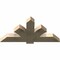 Ekena Millwork Redmond Rough Sawn Timber Gable Bracket, Douglas Fir, 48"W x 24"H x 4"D x 6"F, 12/12 Pitch GBW048X24X0406RED00RDF - alternate 3